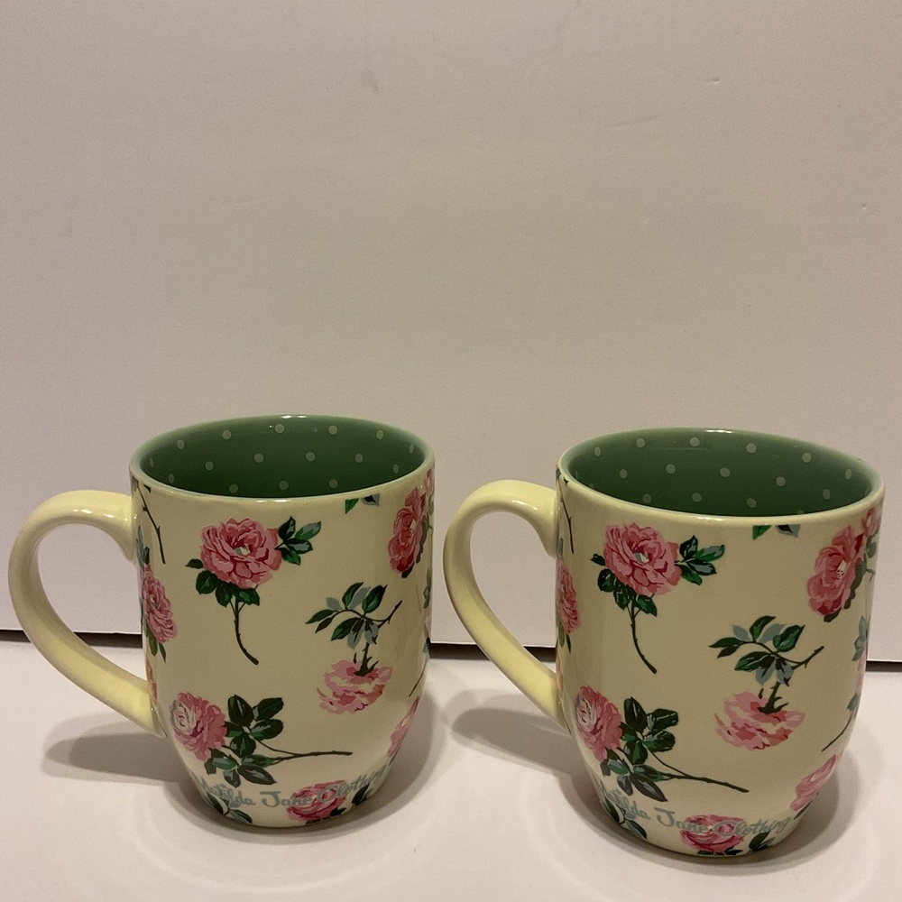 Matilda Jane Mix & Mingle 18 oz 2 Coffee Tea Mugs Bundle Floral Garden Rose - Picture 6 of 9